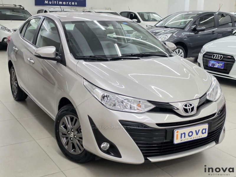 yaris 1.5 xl plus connect 16v flex 4p automatico 2020 novo hamburgo