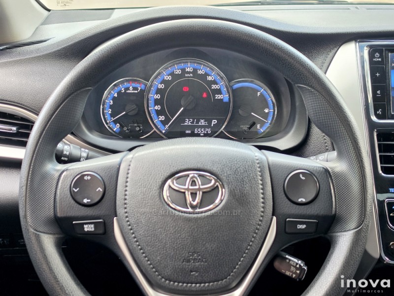 YARIS 1.5 XL PLUS CONNECT 16V FLEX 4P AUTOMÁTICO - 2020 - NOVO HAMBURGO