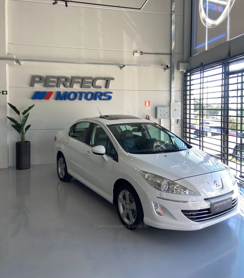 408 2.0 allure 16v flex 4p automatico 2012 bento goncalves