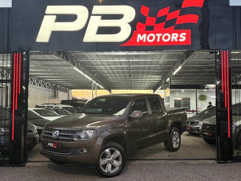 AMAROK 2.0 HIGHLINE 4X4 CD 16V TURBO INTERCOOLER DIESEL 4P AUTOMÁTICO - 2013 - CAXIAS DO SUL