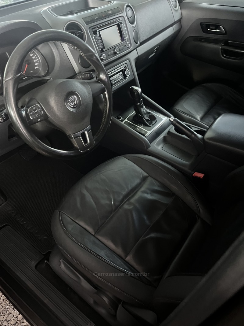 AMAROK 2.0 HIGHLINE 4X4 CD 16V TURBO INTERCOOLER DIESEL 4P AUTOMÁTICO - 2013 - CAXIAS DO SUL