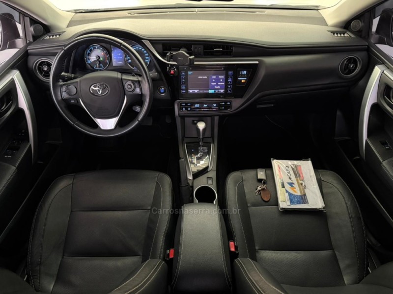 COROLLA 2.0 XEI 16V FLEX 4P AUTOMÁTICO - 2019 - NOVA PRATA