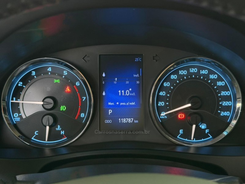 COROLLA 2.0 XEI 16V FLEX 4P AUTOMÁTICO - 2019 - NOVA PRATA