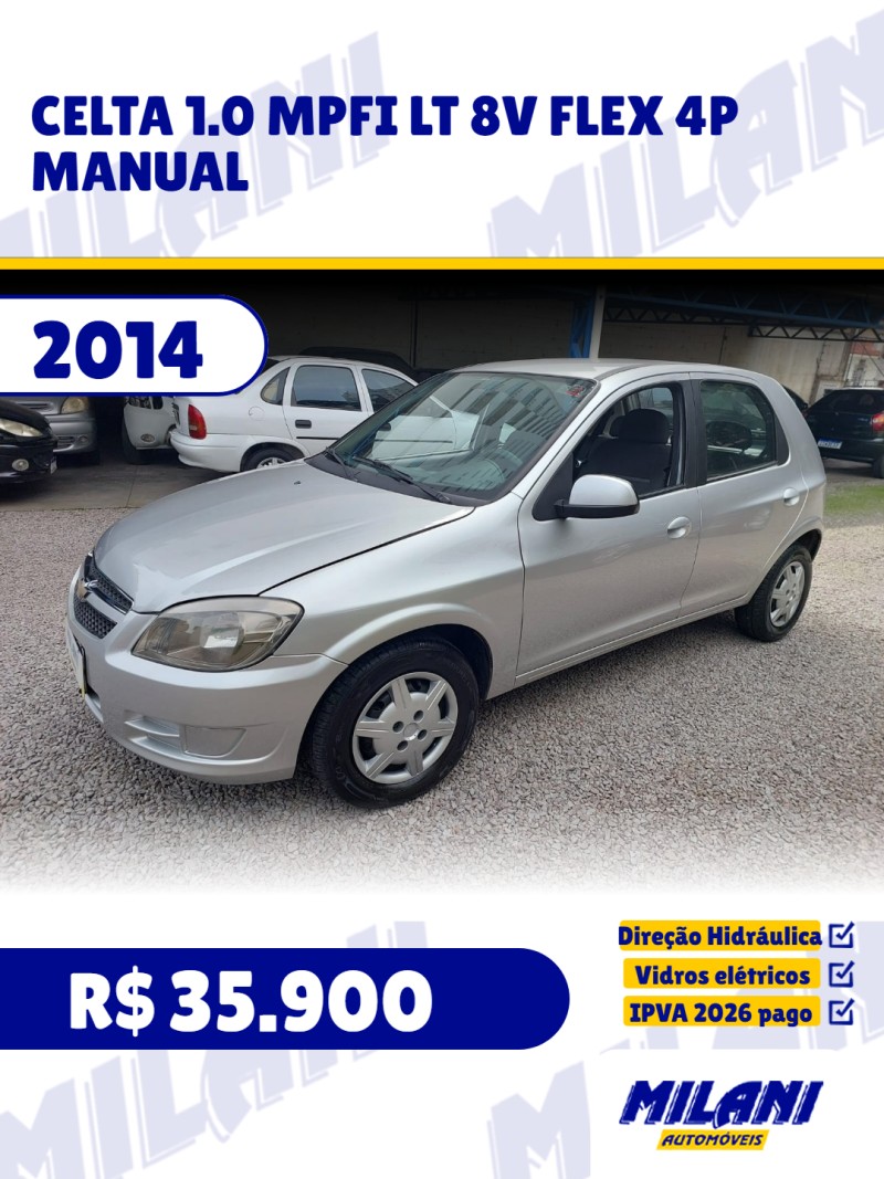 celta 1.0 mpfi lt 8v flex 4p manual 2014 bento goncalves