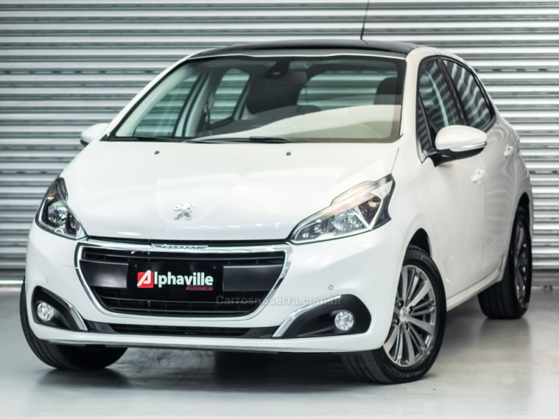 208 1.6 griffe 16v flex 4p automatico 2019 caxias do sul