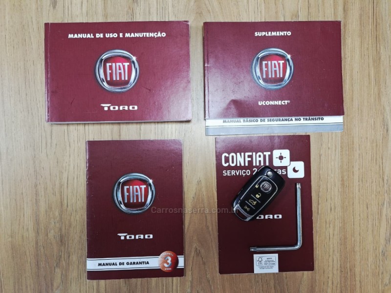 TORO 1.8 16V FLEX OPENING EDITION AUTOMÁTICO - 2017 - CAXIAS DO SUL