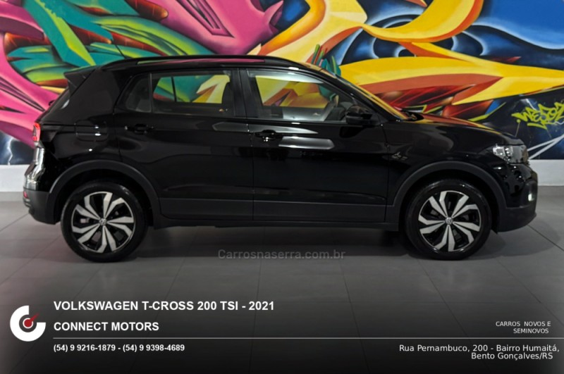 T-CROSS 1.0 TSI 200 12V FLEX 4P AUTOMÁTICO - 2021 - BENTO GONçALVES