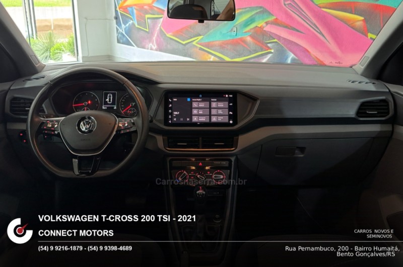 T-CROSS 1.0 TSI 200 12V FLEX 4P AUTOMÁTICO - 2021 - BENTO GONçALVES