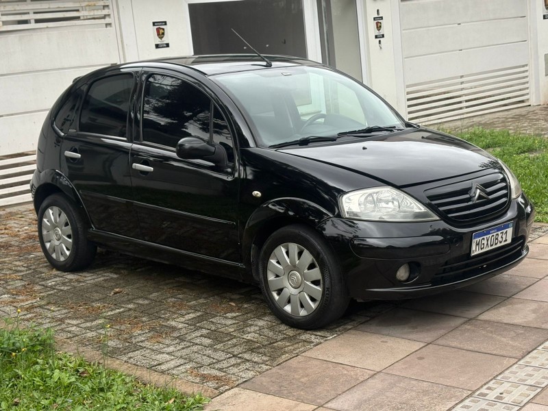 C3 1.6 EXCLUSIVE 16V FLEX 4P MANUAL - 2008 - FARROUPILHA