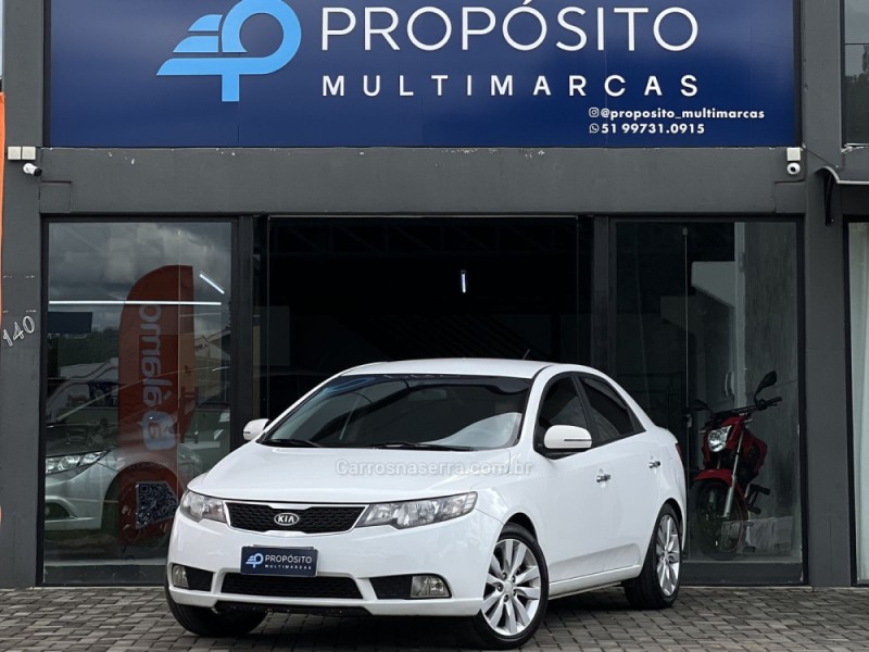 cerato 1.6 ex3 sedan 16v gasolina 4p automatico 2013 estancia velha