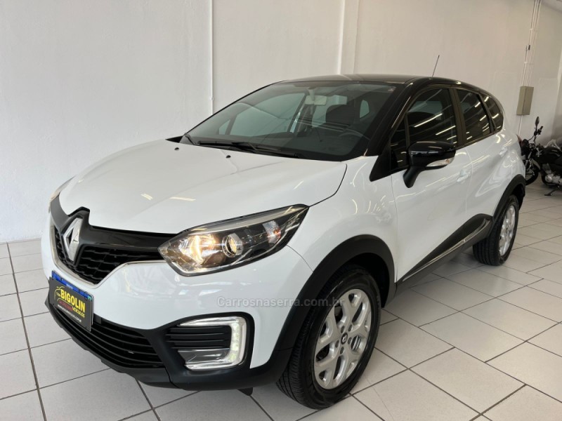 captur 1.6 life 16v flex 4p automatico 2019 bento goncalves