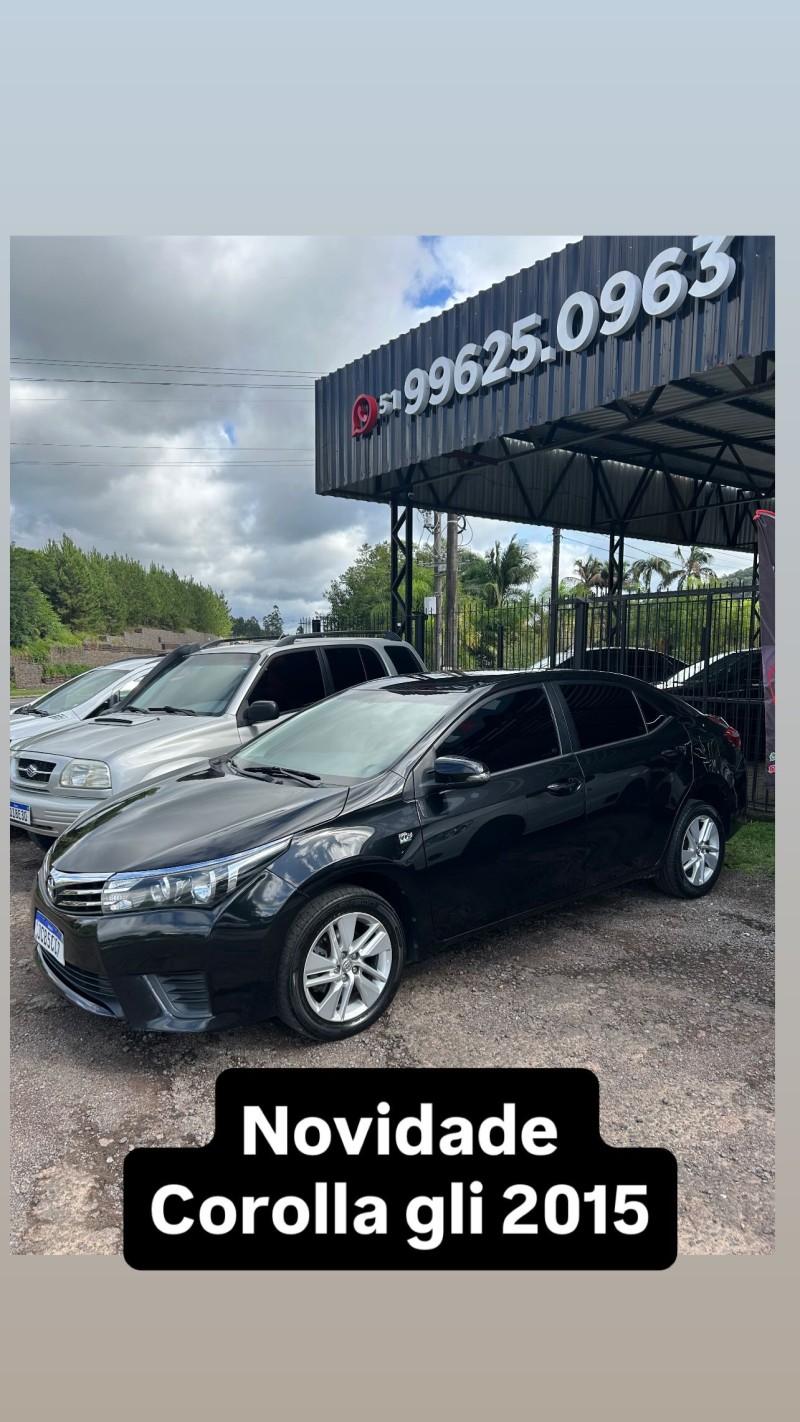 COROLLA 1.8 GLI 16V FLEX 4P AUTOMÁTICO - 2015 - SãO SEBASTIãO DO CAí