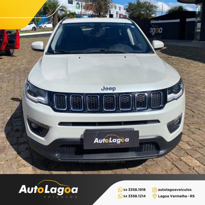 COMPASS 2.0 16V FLEX LONGITUDE AUTOMÁTICO - 2018 - LAGOA VERMELHA