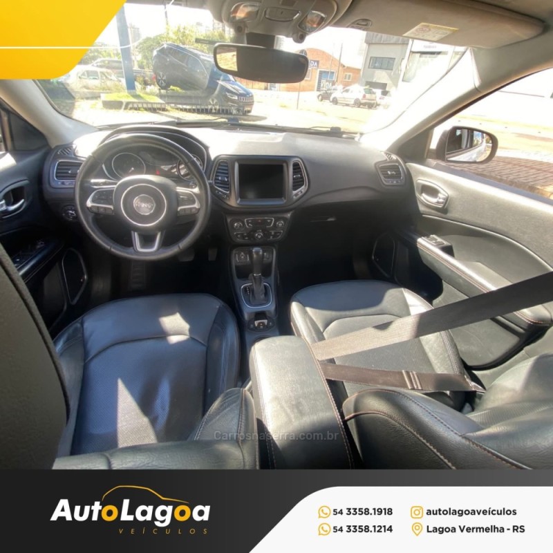 COMPASS 2.0 16V FLEX LONGITUDE AUTOMÁTICO - 2018 - LAGOA VERMELHA