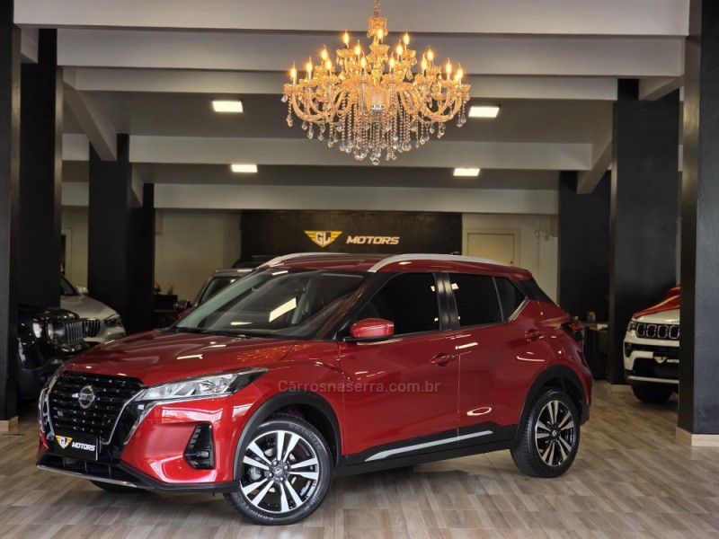 kicks 1.6 advance 16v flex 4p automatico 2022 caxias do sul