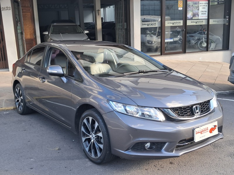 civic 2.0 lxr 16v flex 4p automatico 2015 flores da cunha