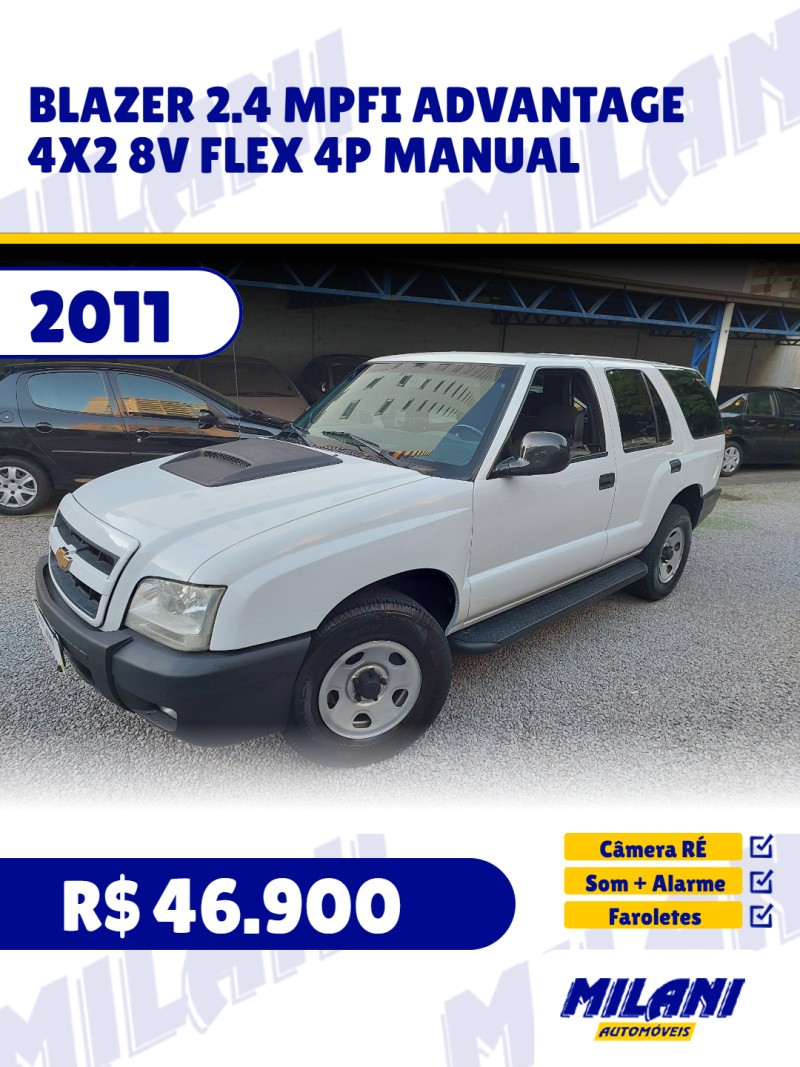 BLAZER 2.4 MPFI ADVANTAGE 4X2 8V FLEX 4P MANUAL