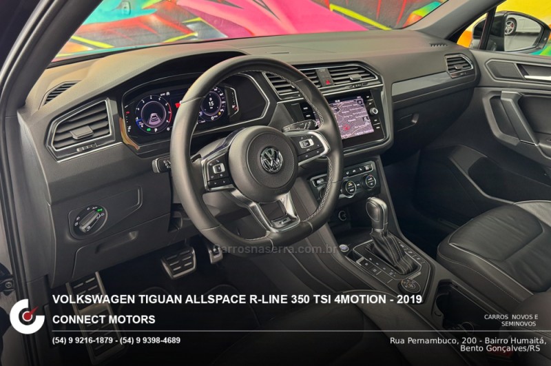 TIGUAN 2.0 ALLSPACE R-LINE 350 TSI 4X4 GASOLINA 4P - 2019 - BENTO GONçALVES