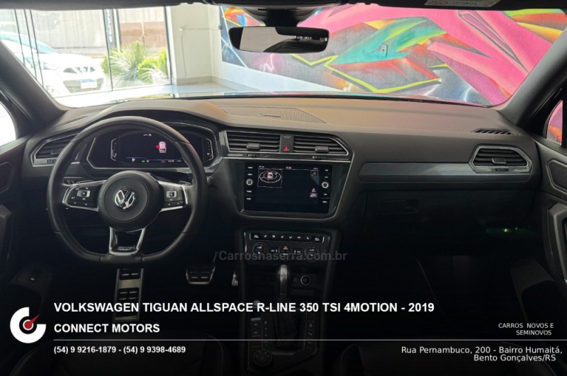 TIGUAN 2.0 ALLSPACE R-LINE 350 TSI 4X4 GASOLINA 4P - 2019 - BENTO GONçALVES
