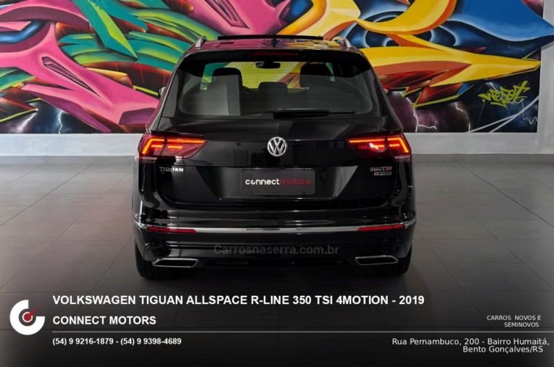 TIGUAN 2.0 ALLSPACE R-LINE 350 TSI 4X4 GASOLINA 4P - 2019 - BENTO GONçALVES