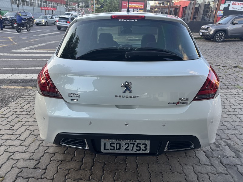 308 1.6 GRIFFE THP 16V FLEX 4P AUTOMÁTICO - 2016 - CAXIAS DO SUL