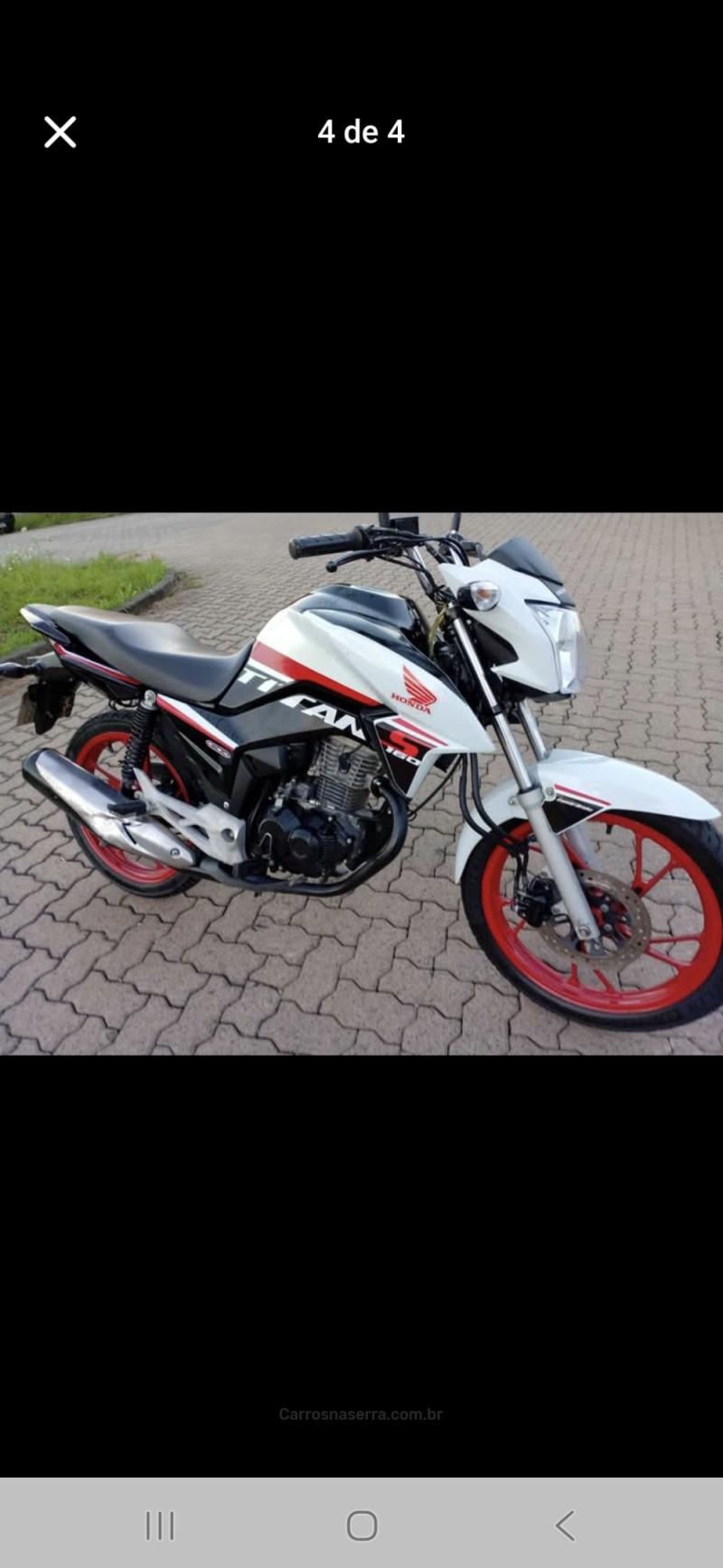 cg 160 titan 2021 bento goncalves