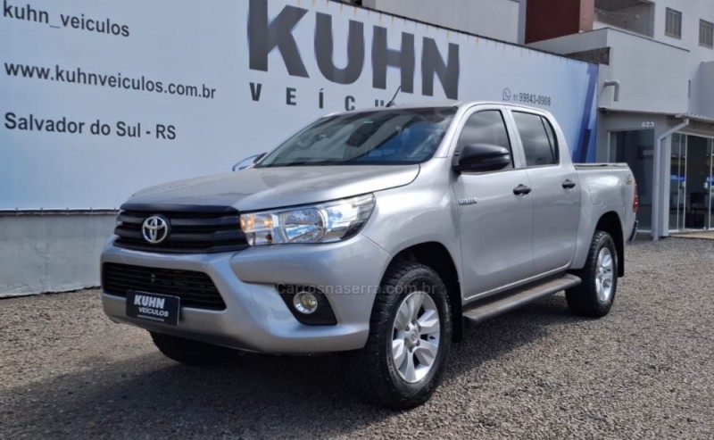 hilux 2.5 4x4 cd 16v turbo diesel 4p manual 2020 salvador do sul