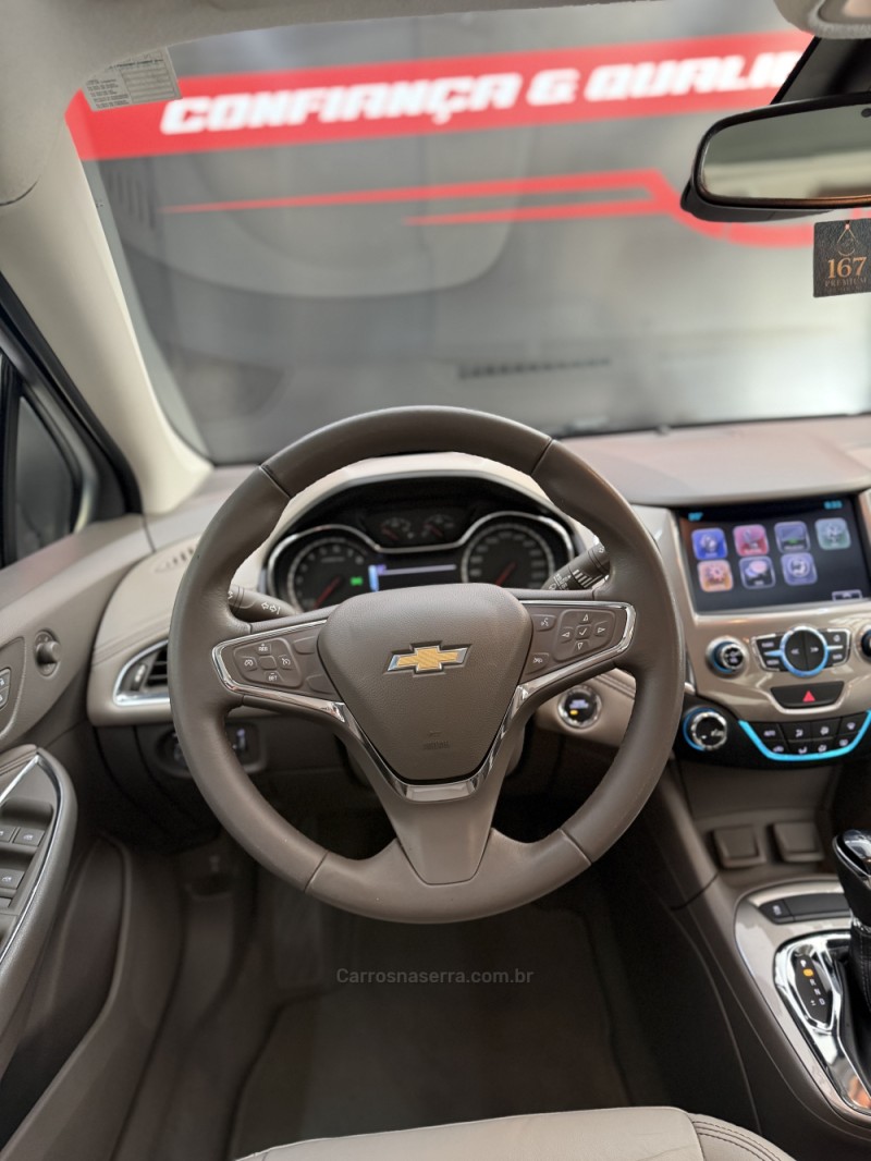 CRUZE 1.4 TURBO LTZ 16V FLEX 4P AUTOMÁTICO - 2018 - FARROUPILHA