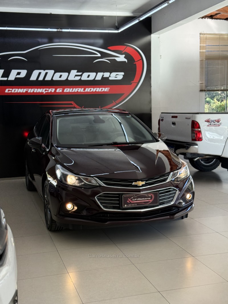CRUZE 1.4 TURBO LTZ 16V FLEX 4P AUTOMÁTICO - 2018 - FARROUPILHA