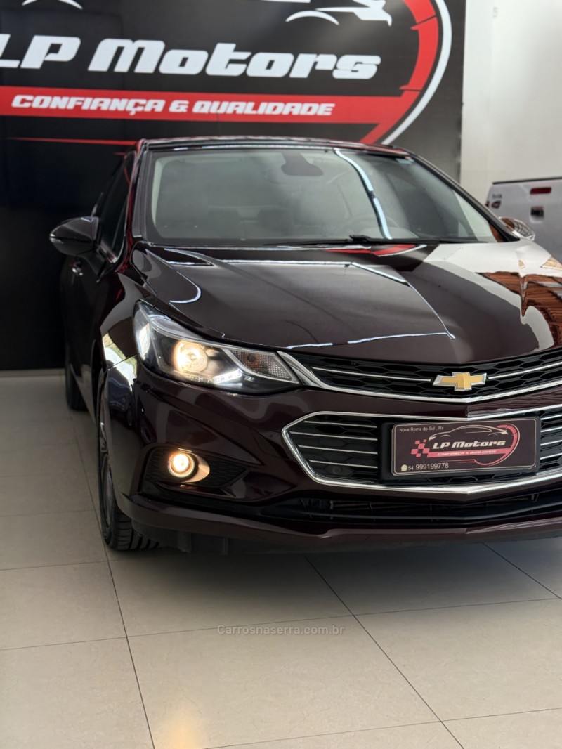 CRUZE 1.4 TURBO LTZ 16V FLEX 4P AUTOMÁTICO - 2018 - FARROUPILHA