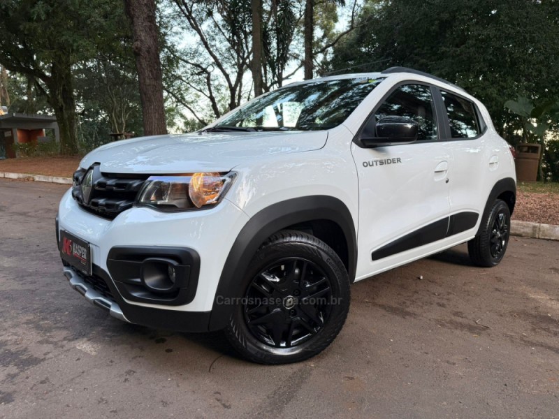 kwid 1.0 12v outsider flex 4p manual 2021 dois irmaos