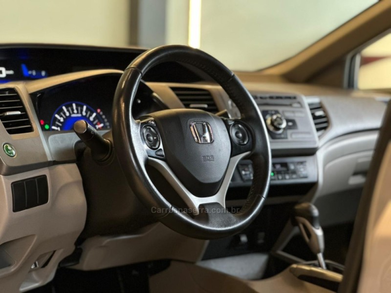 CIVIC 1.8 LXS 16V FLEX 4P AUTOMÁTICO - 2013 - CAXIAS DO SUL