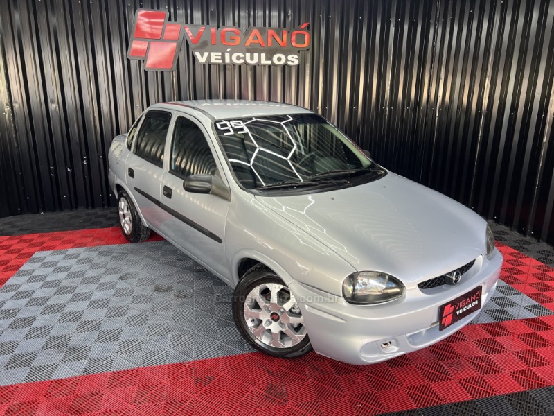 CORSA 1.0 MPFI WIND SEDAN 8V GASOLINA 4P MANUAL - 1999 - CAXIAS DO SUL