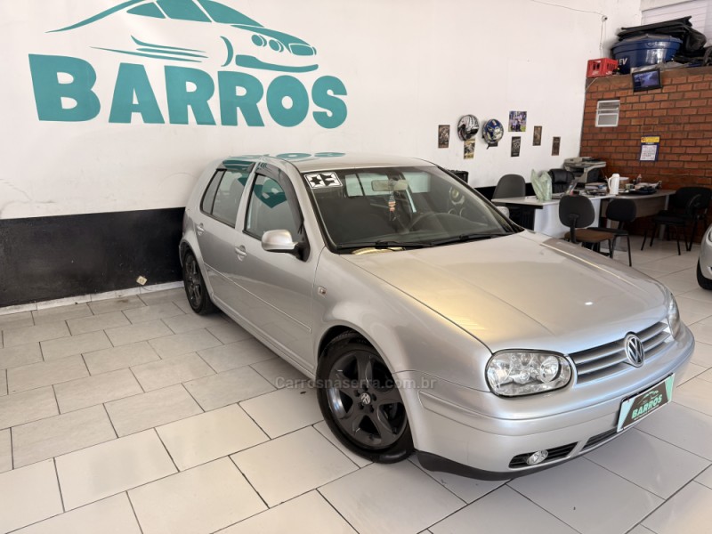 GOLF 1.6 MI 8V GASOLINA 4P MANUAL - 2003 - CAXIAS DO SUL