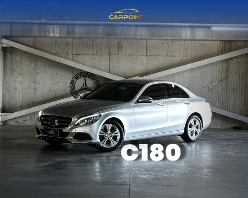 c 180 1.6 cgi avantgarde 16v turbo flex 4p automatico 2016 caxias do sul