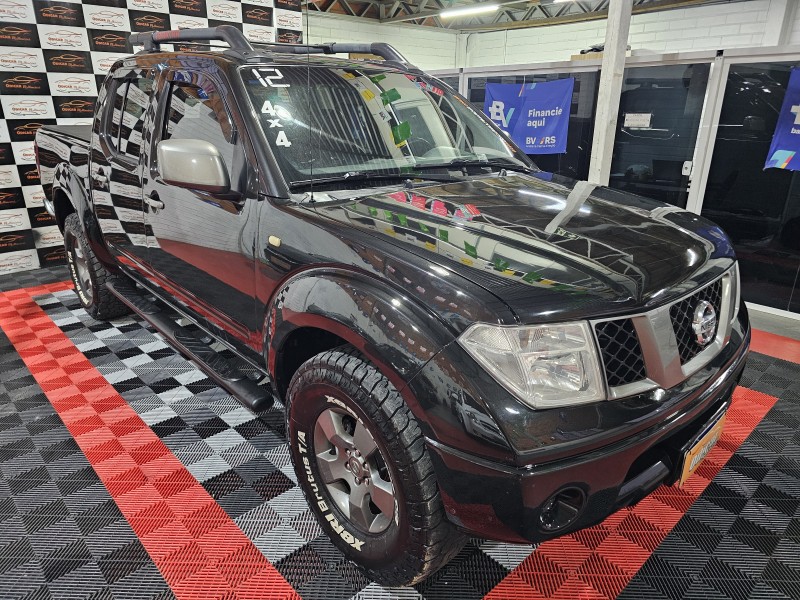frontier 2.5 se attack 4x4 cd turbo eletronic diesel 4p manual 2012 caxias do sul
