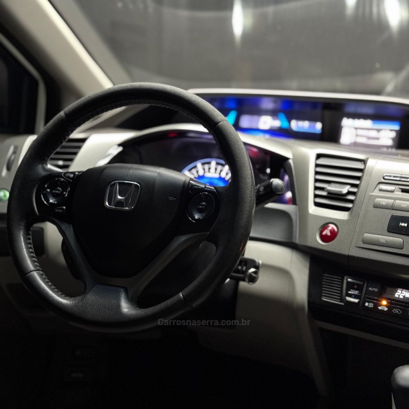CIVIC 1.8 LXS 16V FLEX 4P AUTOMÁTICO - 2014 - ESTâNCIA VELHA