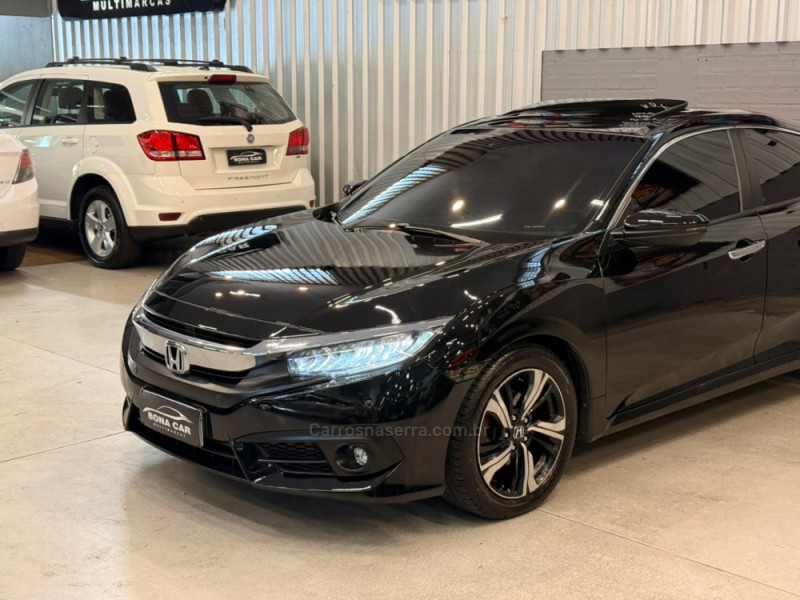 CIVIC 1.5 16V TOURING TURBO GASOLINA 4P AUTOMÁTICO - 2017 - CAXIAS DO SUL