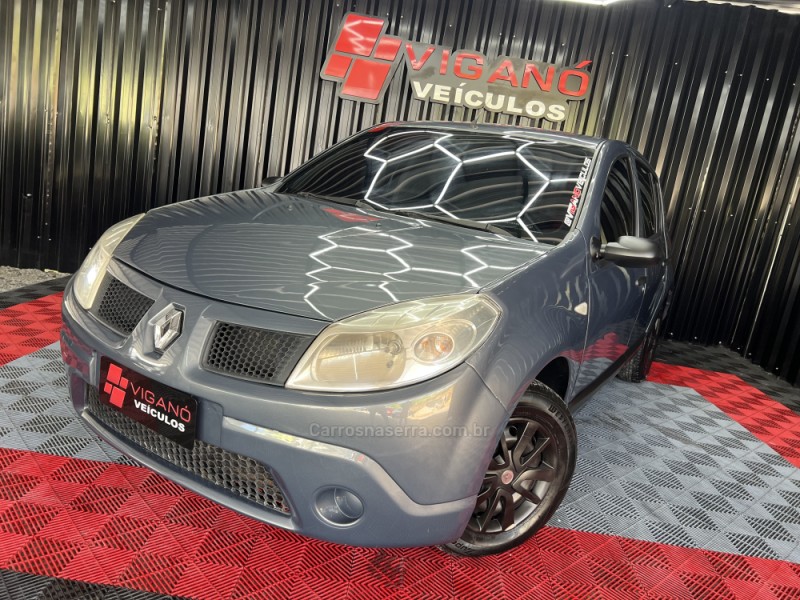 SANDERO 1.0 EXPRESSION 16V FLEX 4P MANUAL - 2009 - CAXIAS DO SUL