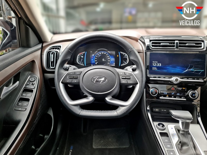 CRETA 1.0 PLATINUM TURBO 12V FLEX 4P AUTOMÁTICO - 2025 - NOVO HAMBURGO