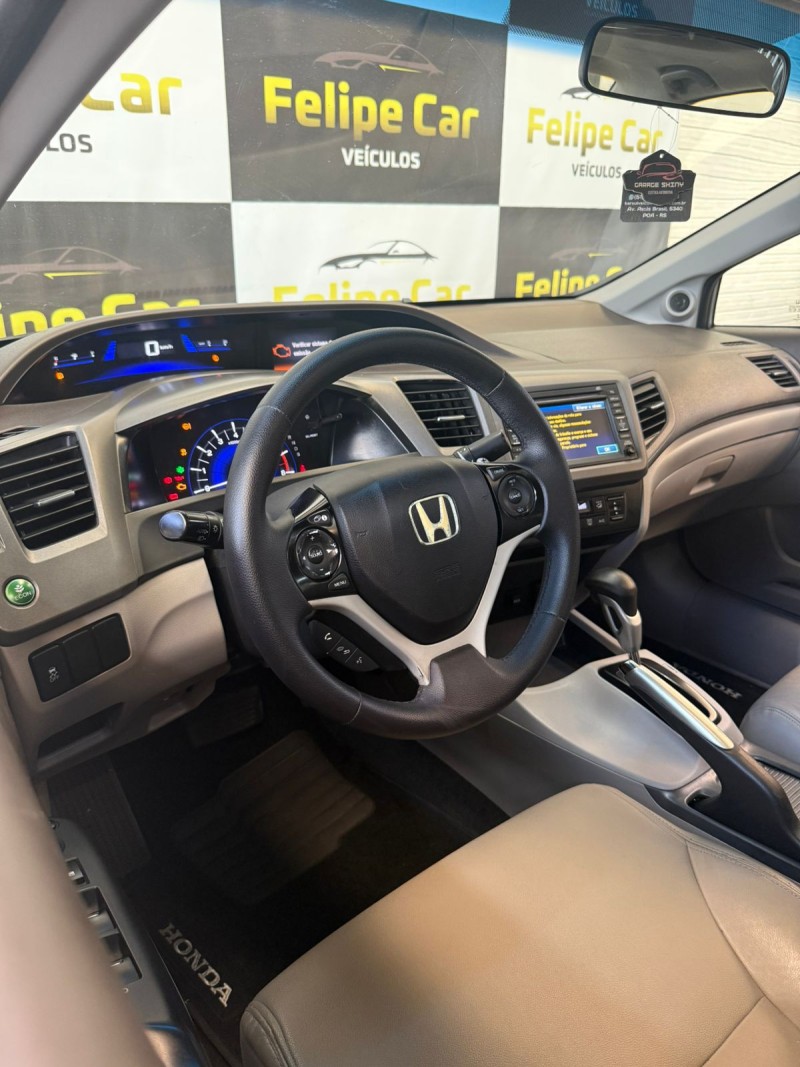 CIVIC 1.8 EXS 16V GASOLINA 4P AUTOMÁTICO - 2013 - CAXIAS DO SUL