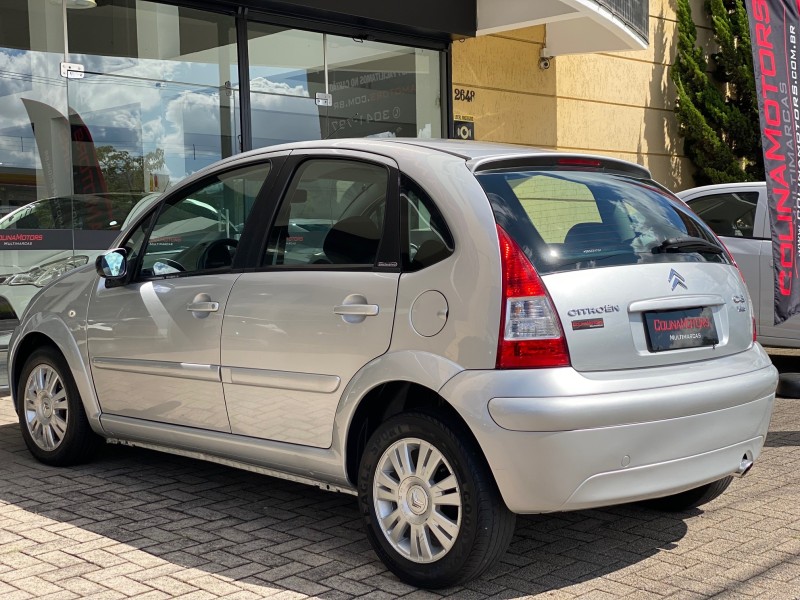 C3 1.6 I EXCLUSIVE 16V GASOLINA 4P MANUAL - 2009 - CAXIAS DO SUL