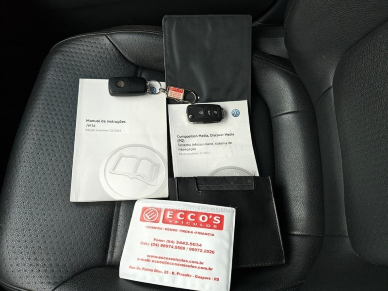 JETTA 2.0 TSI HIGHLINE 211CV GASOLINA 4P TIPTRONIC - 2016 - GUAPORé