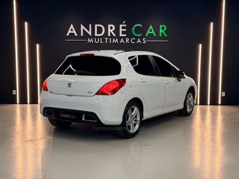 308 2.0 ALLURE 16V FLEX 4P AUTOMÁTICO - 2014 - ESTâNCIA VELHA