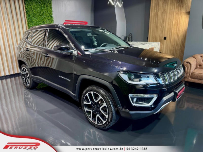 COMPASS 2.0 16V DIESEL LIMITED 4X4 AUTOMÁTICO - 2021 - NOVA PRATA