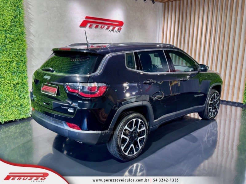 COMPASS 2.0 16V DIESEL LIMITED 4X4 AUTOMÁTICO - 2021 - NOVA PRATA