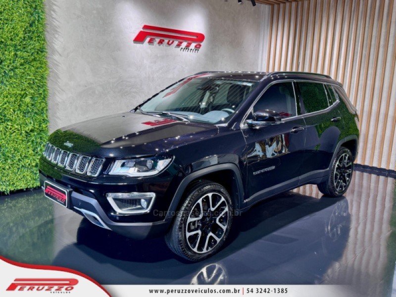 compass 2.0 16v diesel limited 4x4 automatico 2021 nova prata