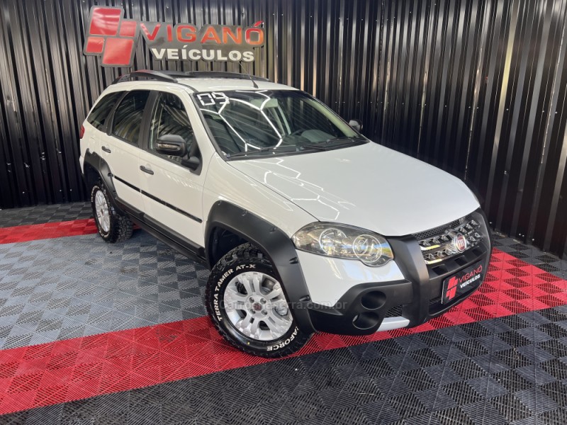 PALIO 1.8 MPI ADVENTURE LOCKER WEEKEND 8V FLEX 4P MANUAL - 2009 - CAXIAS DO SUL