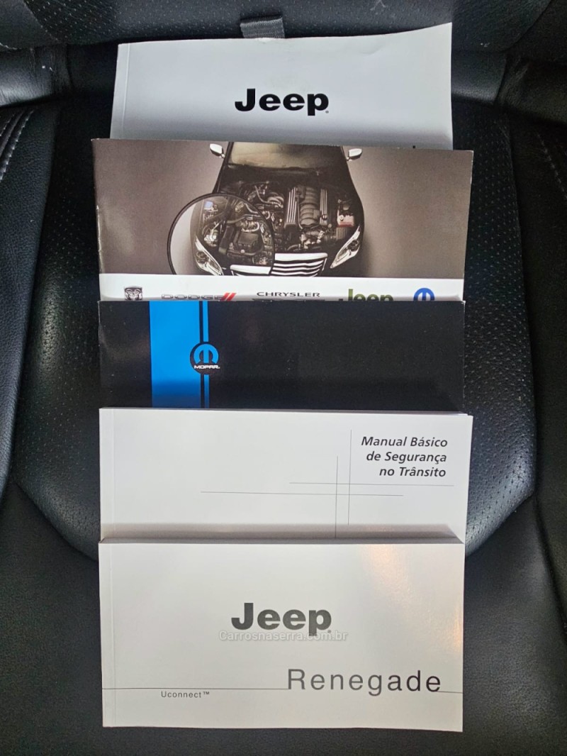 RENEGADE 2.0 16V TURBO DIESEL LONGITUDE 4P 4X4 AUTOMÁTICO - 2016 - CAXIAS DO SUL