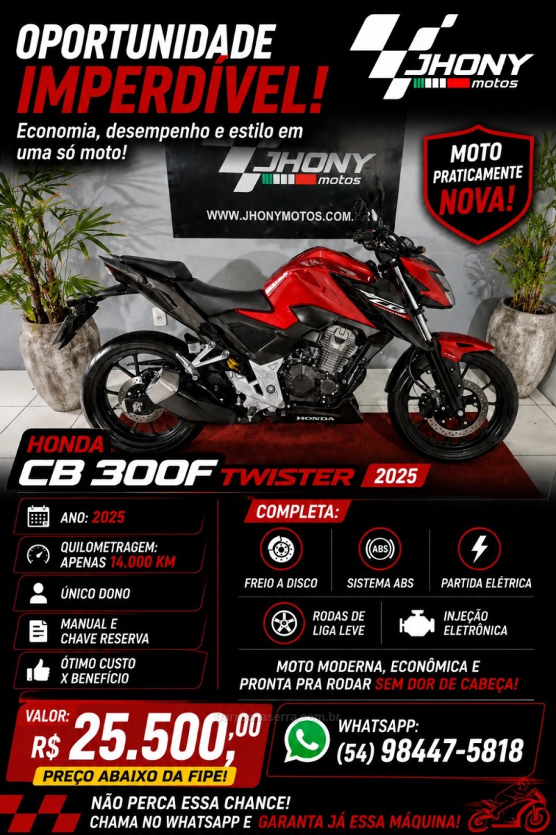CB 300F TWISTER ABS